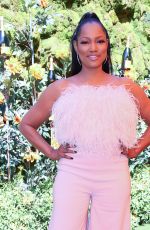 GARCELLE BEAUVAIS at Veuve Clicquot Polo Classic at Will Rogers State Park in Los Angeles 10/05/2019