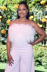 GARCELLE BEAUVAIS at Veuve Clicquot Polo Classic at Will Rogers State Park in Los Angeles 10/05/2019