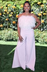 GARCELLE BEAUVAIS at Veuve Clicquot Polo Classic at Will Rogers State Park in Los Angeles 10/05/2019