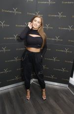 GEORGIA STEEL at Strawberry Glow Beauty Salon Relaunch in London 10/12/2019