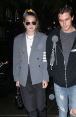 GIGI HADID and Antoni Porowski Night Out in New York 10/07/2019