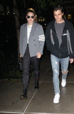 GIGI HADID and Antoni Porowski Night Out in New York 10/07/2019