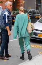 GIGI HADID Leaves a Photoshoot in New York 10/17/2019
