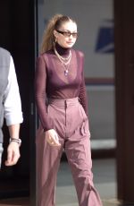 GIGI HADID Leaves Her Apartment in New York 10/26/2019