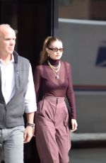 GIGI HADID Leaves Her Apartment in New York 10/26/2019