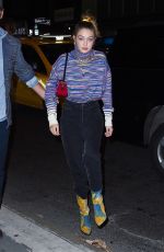 GIGI HADID Leaves SNL After-party in New York 10/05/2019
