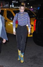 GIGI HADID Leaves SNL After-party in New York 10/05/2019