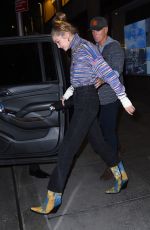 GIGI HADID Leaves SNL After-party in New York 10/05/2019