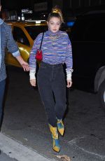 GIGI HADID Leaves SNL After-party in New York 10/05/2019
