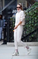 GIGI HADID Out and About in New York 10/08/2019