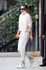 GIGI HADID Out and About in New York 10/08/2019