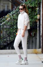 GIGI HADID Out and About in New York 10/08/2019