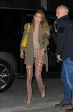 GIGI HADID Out for Dinner in New york 10/10/2019