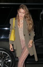 GIGI HADID Out for Dinner in New york 10/10/2019