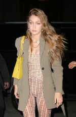 GIGI HADID Out for Dinner in New york 10/10/2019