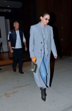 GIGI HADID Out for Dinner in New York 10/17/2019