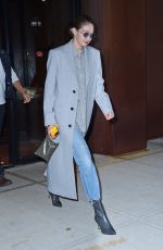 GIGI HADID Out for Dinner in New York 10/17/2019