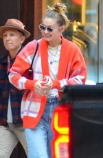 GIGI HADID Out in New York 10/06/2019