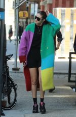 GIGI HADID Out in New York 10/18/2019