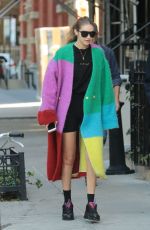 GIGI HADID Out in New York 10/18/2019