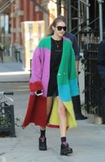 GIGI HADID Out in New York 10/18/2019