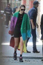 GIGI HADID Out in New York 10/18/2019