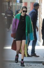 GIGI HADID Out in New York 10/18/2019
