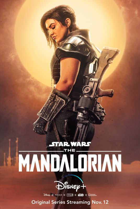GINA CARANO - The Mandalorian Poster