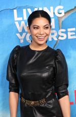 GINGER GONZAGA at Living with Yourself Premiere at Arclight Cinemas in Los Angeles 10/16/2019