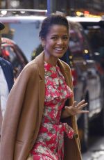 GUGU MBATHA-RAW Arrives at Good Morning America in New York 10/11/2019