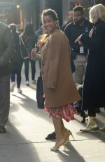 GUGU MBATHA-RAW Arrives at Good Morning America in New York 10/11/2019