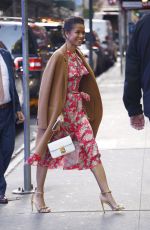 GUGU MBATHA-RAW Arrives at Good Morning America in New York 10/11/2019