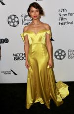 GUGU MBATHA-RAW at Motherless Brooklyn Premiere at 57th New York Film Festival 10/11/2019
