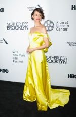 GUGU MBATHA-RAW at Motherless Brooklyn Premiere at 57th New York Film Festival 10/11/2019