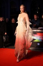 GWENDOLINE CHRISTIE at The Personal History of David Copperfield Premiere at 63rd BFI London Film Festival 10/02/2019