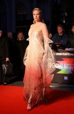 GWENDOLINE CHRISTIE at The Personal History of David Copperfield Premiere at 63rd BFI London Film Festival 10/02/2019