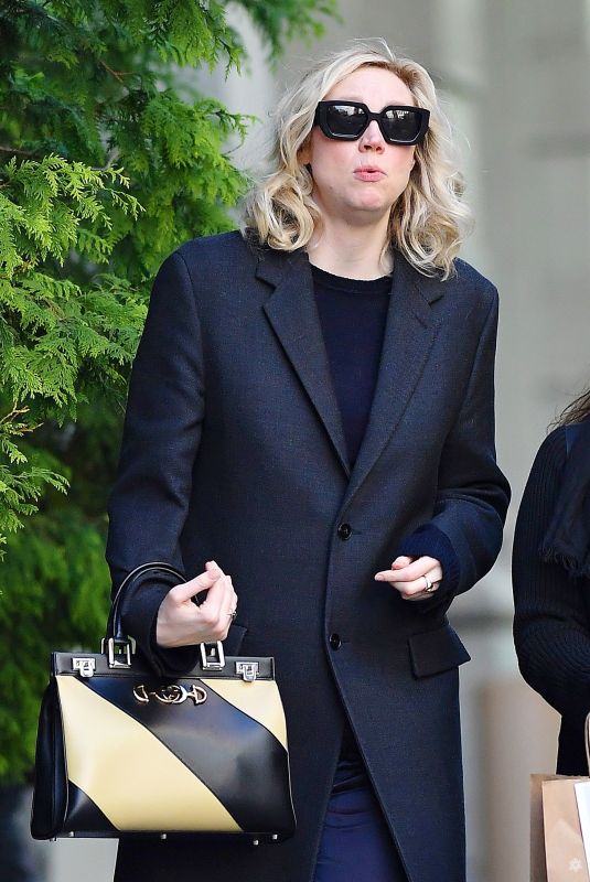 GWENDOLINE CHRISTIE Out in New York 10/18/2019