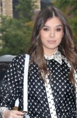 HAILEE STEINFELD Arrives at Build Studios in New York 10/31/2019