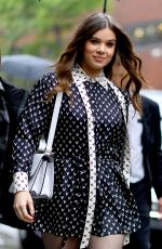 HAILEE STEINFELD Arrives at Build Studios in New York 10/31/2019