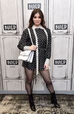 HAILEE STEINFELD at Build Studio in New York 10/31/2019