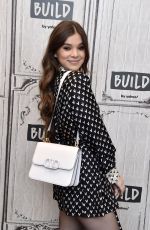HAILEE STEINFELD at Build Studio in New York 10/31/2019