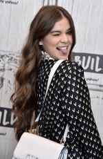 HAILEE STEINFELD at Build Studio in New York 10/31/2019