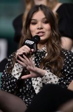 HAILEE STEINFELD at Build Studio in New York 10/31/2019