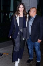 HAILEE STEINFELD Leaves Dickinson Press Junket in New York 10/20/2019