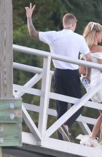 HAILEY and Justin BIEBER at Her Wedding Rehesal Diiner at Montage Palmetto Bluffs 09/29/2019