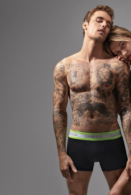 HAILEY and Justin BIEBER for Kalvin Klein CK50 2019 Campaign