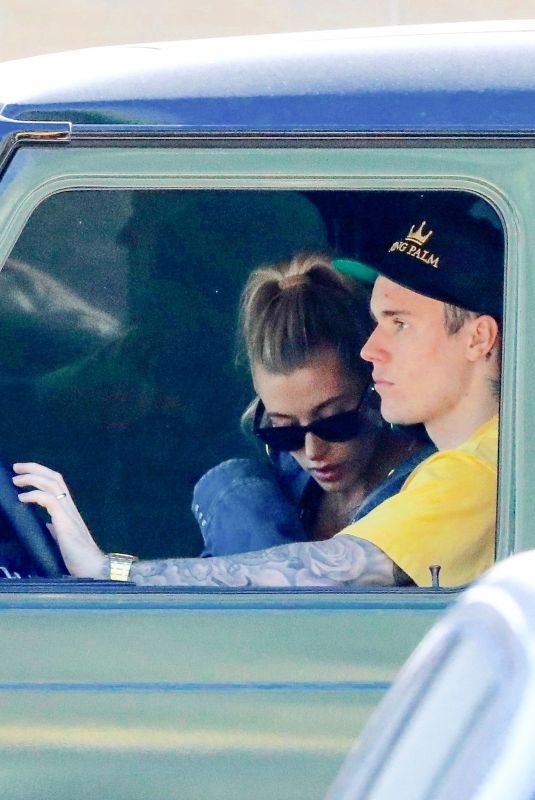 HAILEY and Justin BIEBER Leaves Nobu in Malibu 10/20/2019