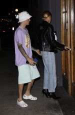 HAILEY and Justin BIEBER Leaves Voda Spa in West Hollywood 10/02/2019