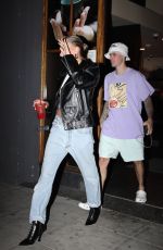 HAILEY and Justin BIEBER Leaves Voda Spa in West Hollywood 10/02/2019