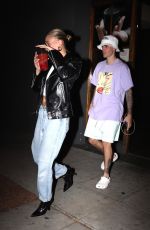 HAILEY and Justin BIEBER Leaves Voda Spa in West Hollywood 10/02/2019
